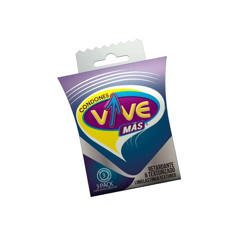 Vive Preservativo Retardante 3 Unidad Mens Corner