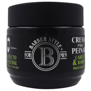 Barber Style Crema Para Peinar Cabello Y Barba Efecto Natural 200g