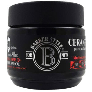 Barber Style Cera-gel Para Cabello Fijacion Mega Firme 200g